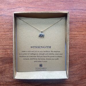 Dogeared Gold-Dipped Necklace